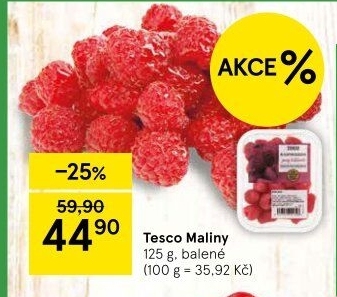 Maliny Tesco