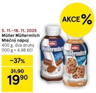Nápoj mléčný Müllermilch Müller