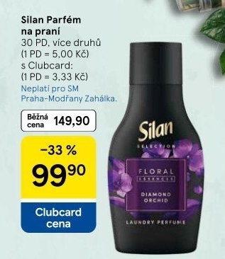 Parfém na prádlo Selection Silan