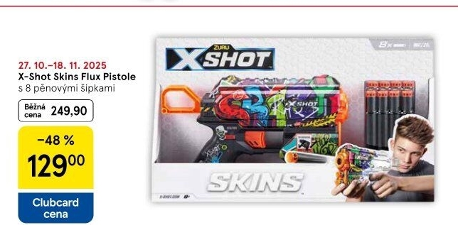 Pistole Skins X-Shot Zuru