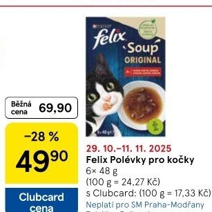 Polévka pro kočky Felix Purina