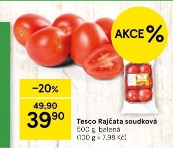 Rajčata soudková Tesco