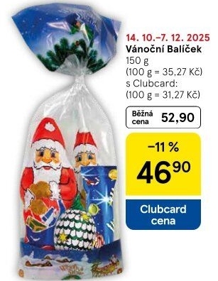 Vánoční Mikulášský balíček