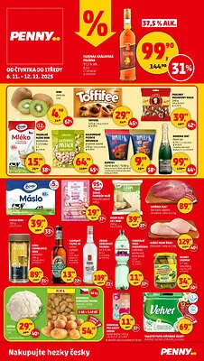 akční leták Penny Market 6.11.2025-12.11.2025