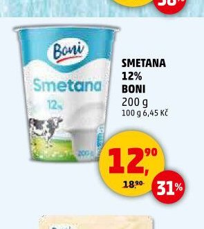 Smetana 12% Boni 200 g