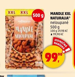 MANDLE XXL NATURALIA