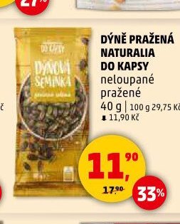 DÝNĚ PRAŽENÁ NATURALIA DO KAPSY