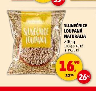 SLUNEČNICE LOUPANÁ NATURALIA