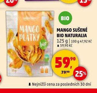 MANGO SUŠENÉ BIO NATURALIA
