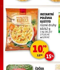 INSTANTNÍ POLÉVKA GUSTITO