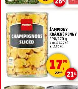 ŽAMPIONY KRÁJENÉ PENNY