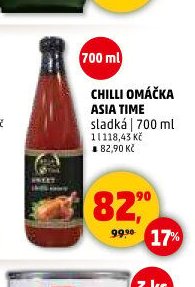 CHILLI OMÁČKA ASIA TIME