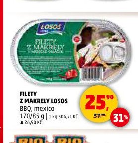 FILETY Z MAKRELY LOSOS