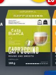 Kávové kapsle Casa Blanca Cappuccino