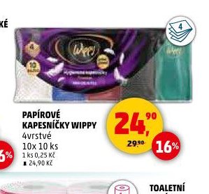 PAPÍROVÉ KAPESNÍČKY WIPPY