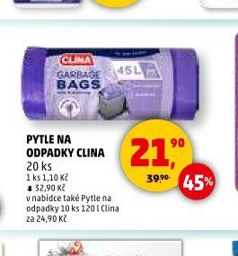 PYTLE NA ODPADKY CLINA