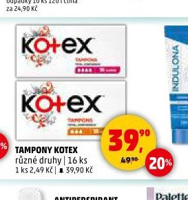 TAMPONY KOTEX