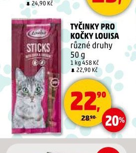 TYČINKY PRO KOČKY LOUISA