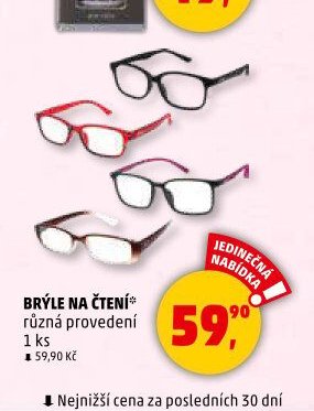 BRÝLE NA ČTENÍ