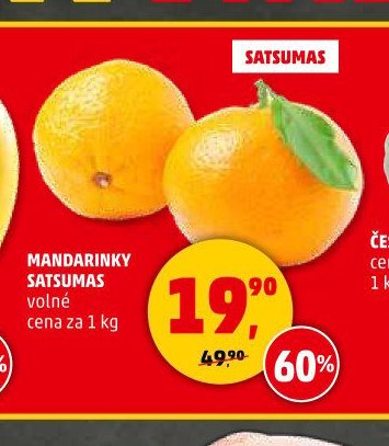Mandarinky Satsumas