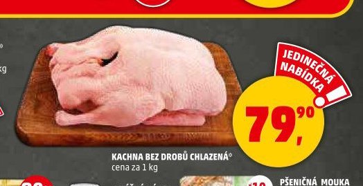 Kachna bez drobů chlazená