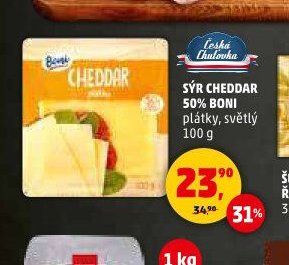 Sýr Cheddar Boni