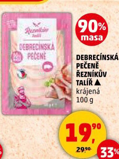 Debrecínská pečeně Řezníkův talíř