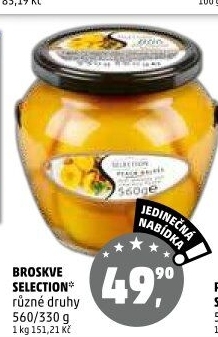 Kompot broskve Selection