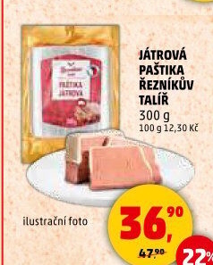 Paštika játrovka Řezníkův talíř