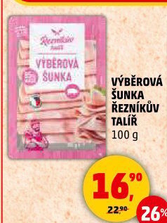 Šunka výběrová Řezníkův talíř