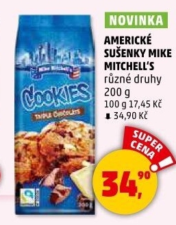 Sušenky americké Cookies Mike Mitchell'