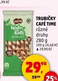 Trubičky Café time