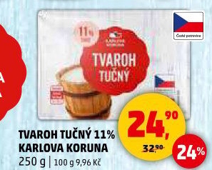 Tvaroh tučný Karlova Koruna