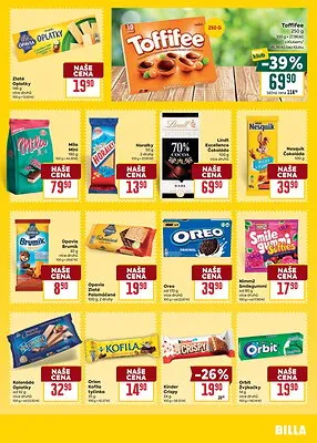 akční leták BILLA 5.11.2025-11.11.2025