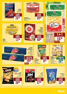 akční leták BILLA 5.11.2025-11.11.2025