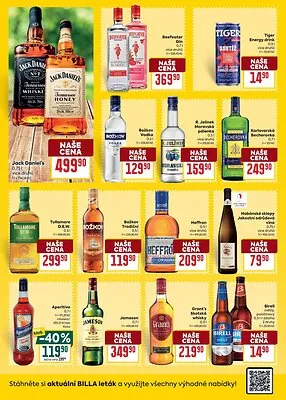 akční leták BILLA 5.11.2025-11.11.2025