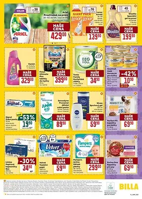 akční leták BILLA 5.11.2025-11.11.2025