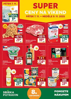 akční leták BILLA 5.11.2025-11.11.2025