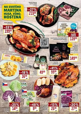 akční leták BILLA 5.11.2025-11.11.2025