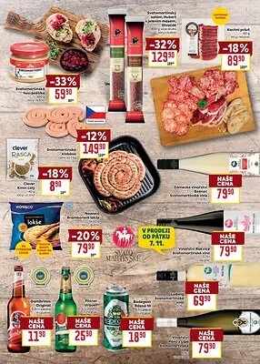 akční leták BILLA 5.11.2025-11.11.2025