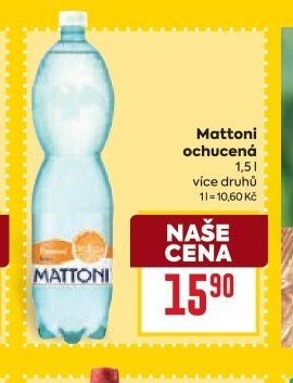 Mattoni ochucená 1,5 l