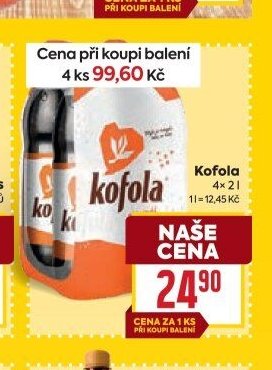 Kofola 4x 2 l