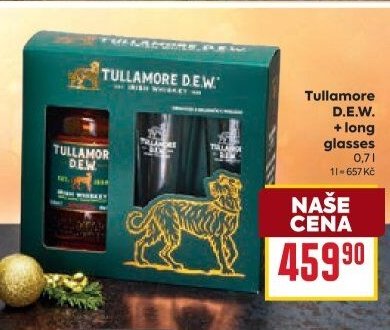 Tullamore D.E.W. + long glasses