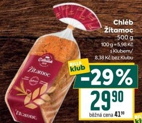 Chléb Žitamoc Odkolek