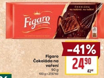 Čokoláda na vaření Figaro