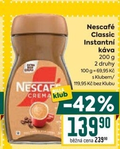 Instantní káva Nescafé Classic