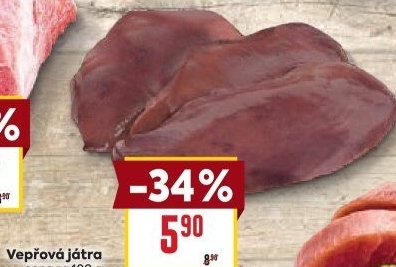 Játra vepřová