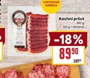 Kachní Pršut Pršutérie Chovaneček