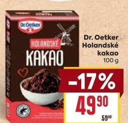 Kakao holandské Dr. Oetker