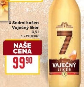 Vaječný likér U sedmi Kašen